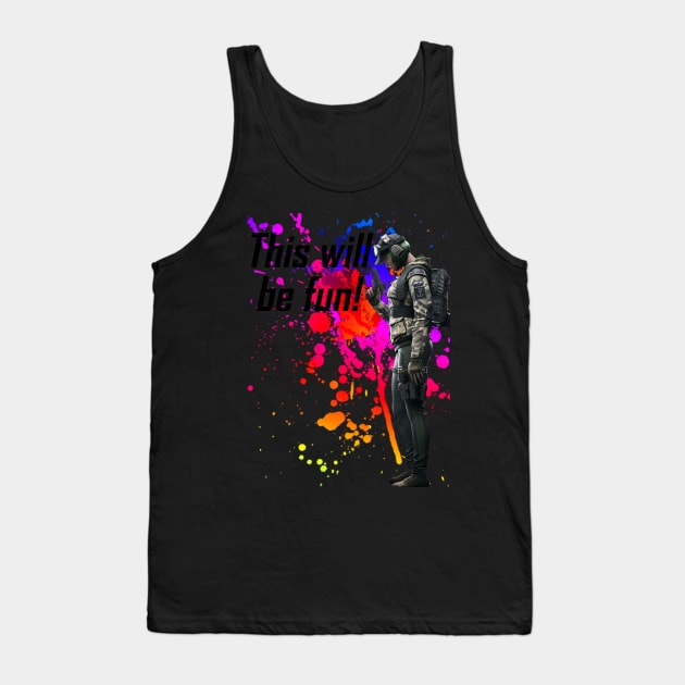 Rainbow Six Siege Ela Tank Top by SwanickShirts